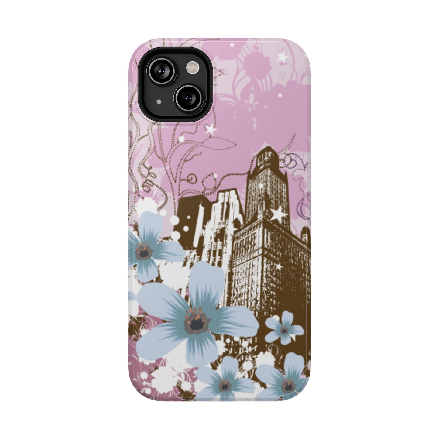 Purple City Tough iPhone Case