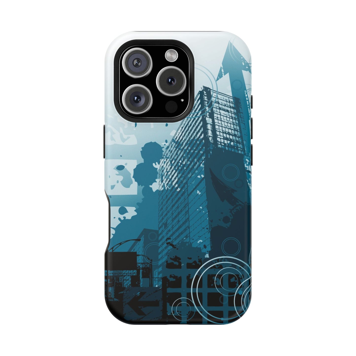 City Blue Tough iPhone Case