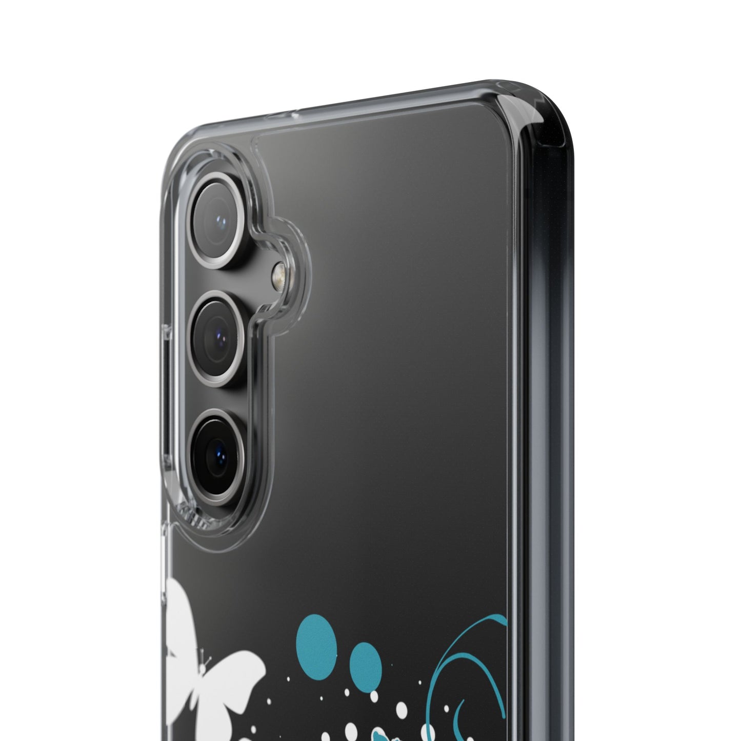 Ocean Bloom Clear Phone Case