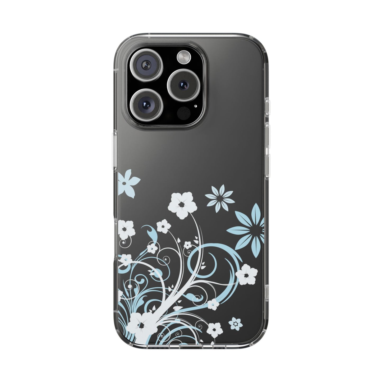 Blue Haze Clear Phone Case
