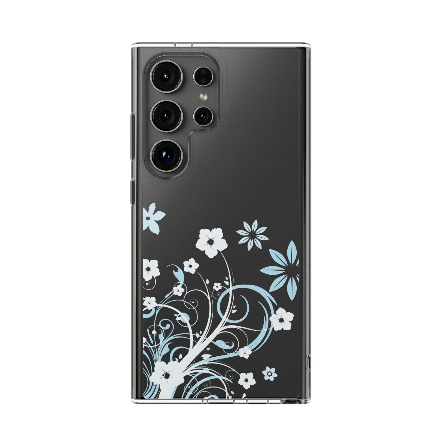 Blue Haze Clear Phone Case