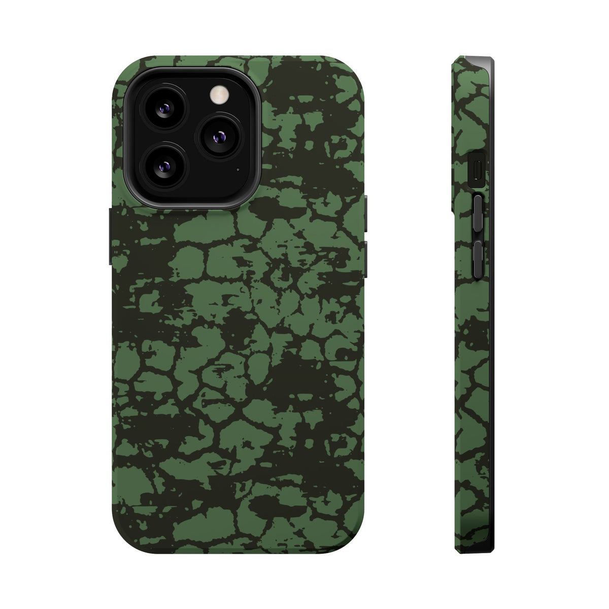Faded Green Giraffe MagSafe Tough iPhone Case