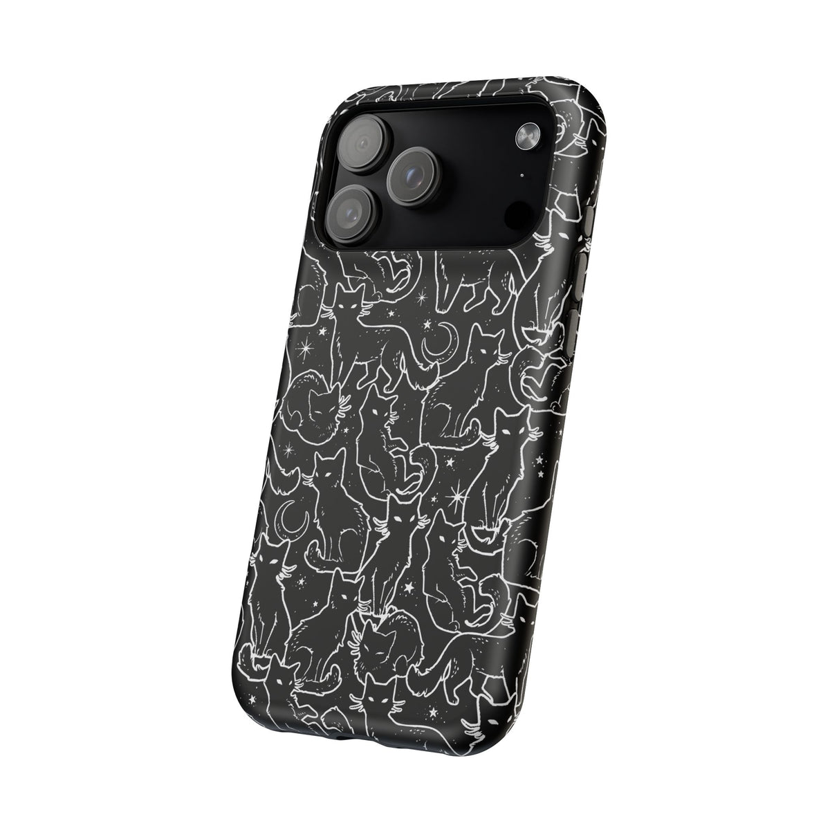 Black Cats MagSafe Tough iPhone Case
