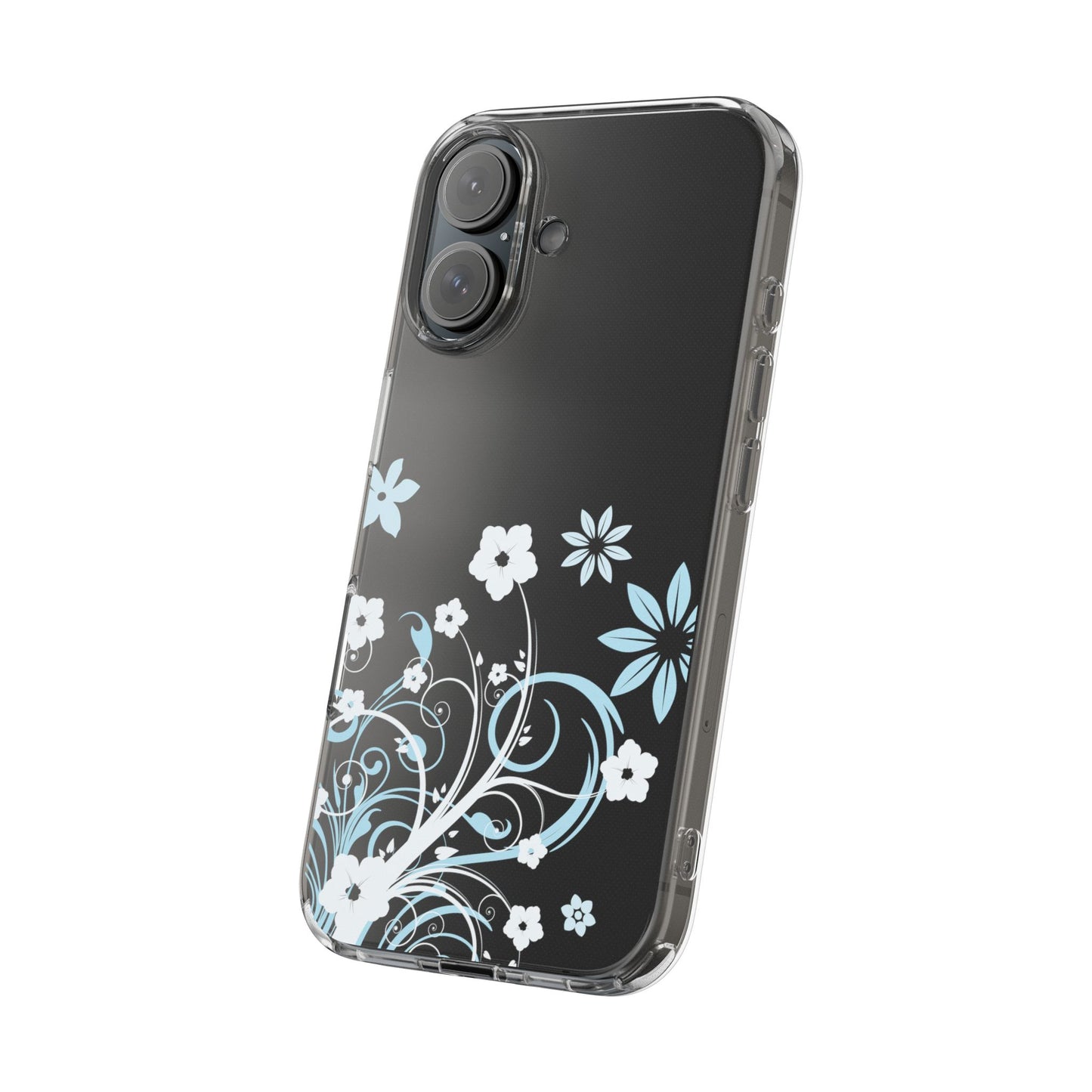 Blue Haze Clear Phone Case