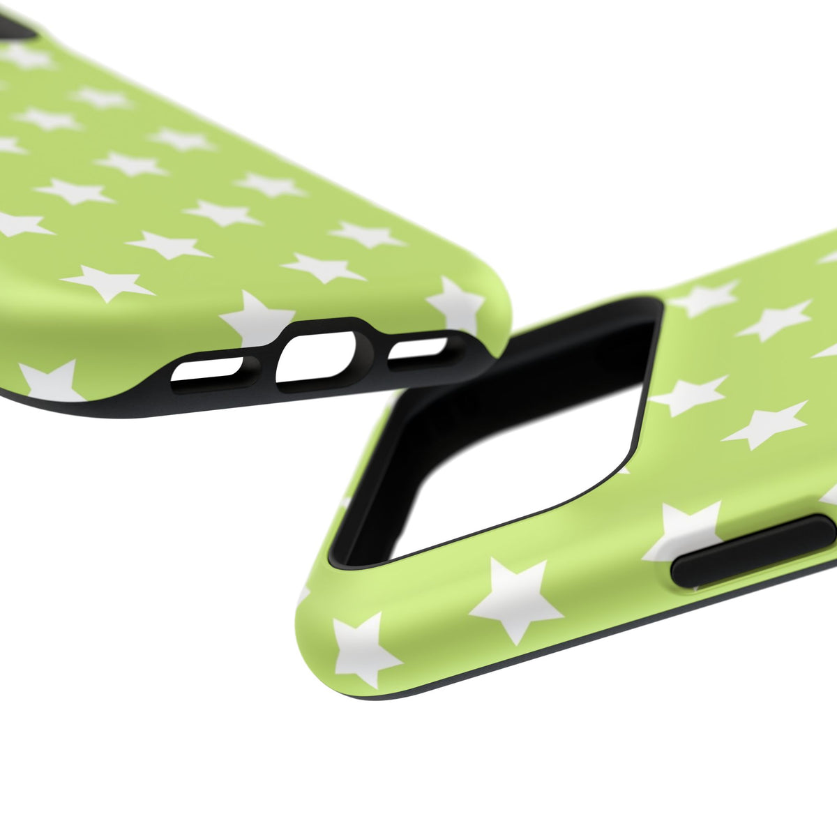Green Stars MagSafe Tough iPhone Case