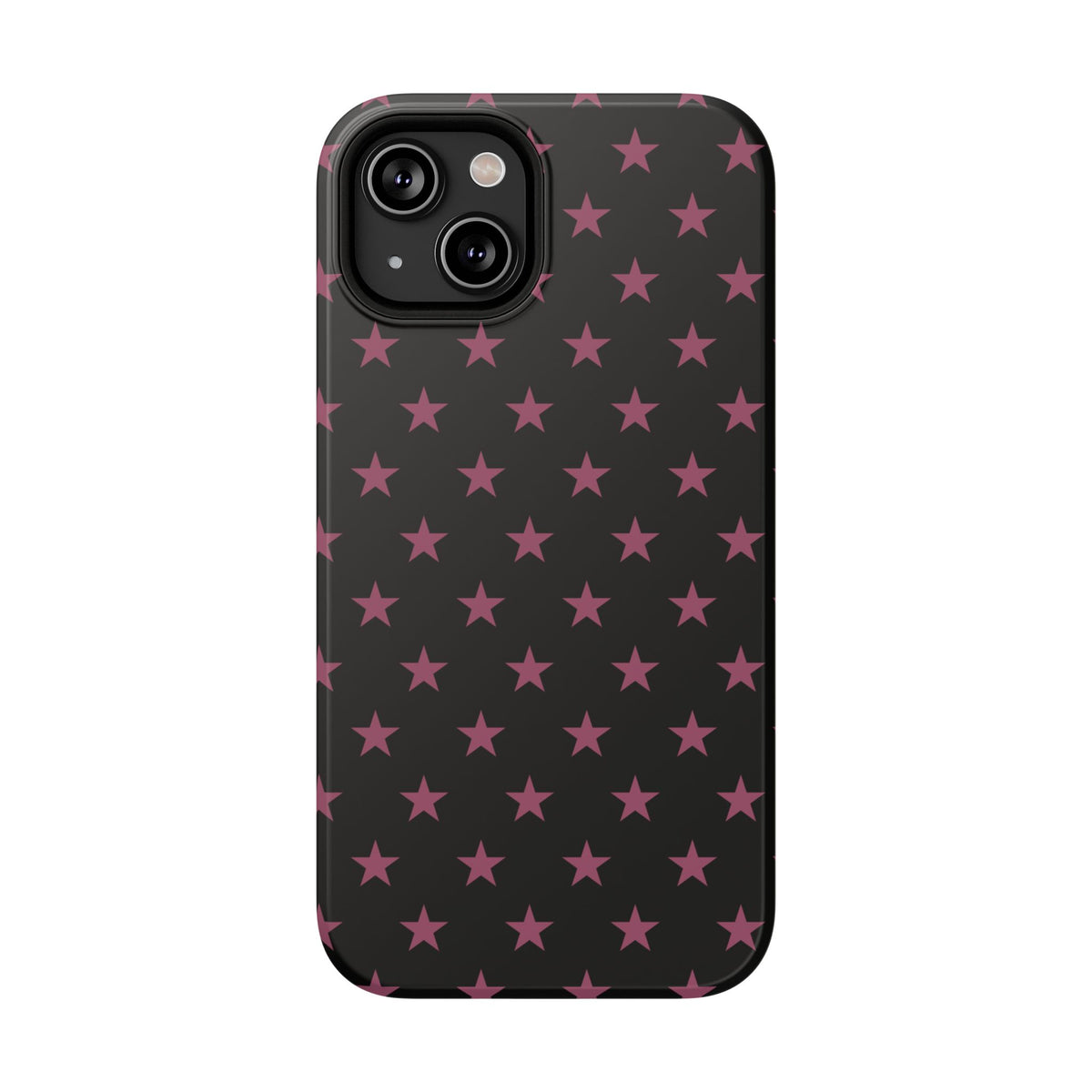 Burgundy Stars MagSafe Tough iPhone Case