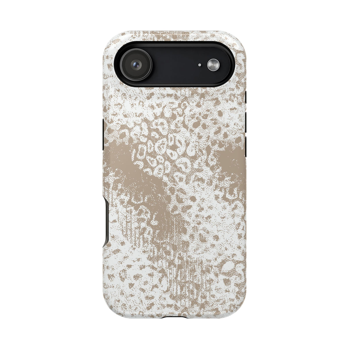 White Leopard MagSafe Tough iPhone Case