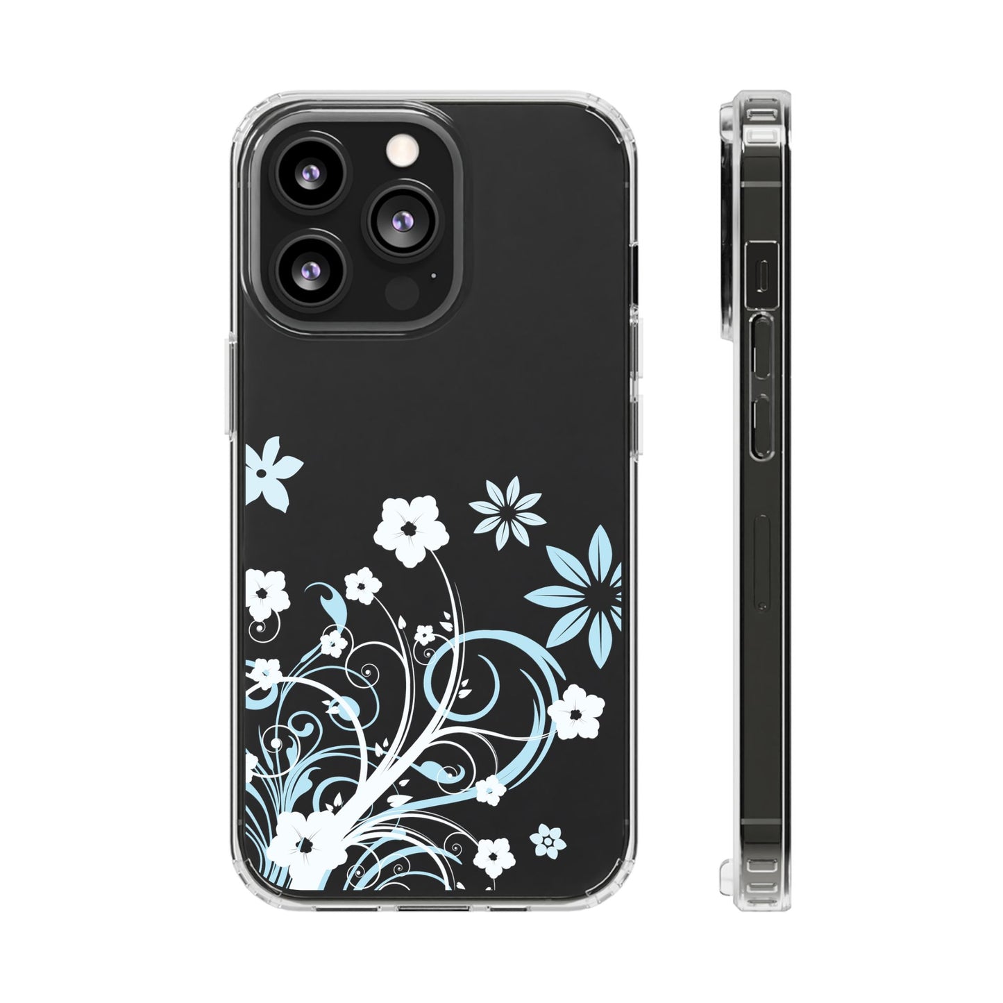 Blue Haze Clear Phone Case