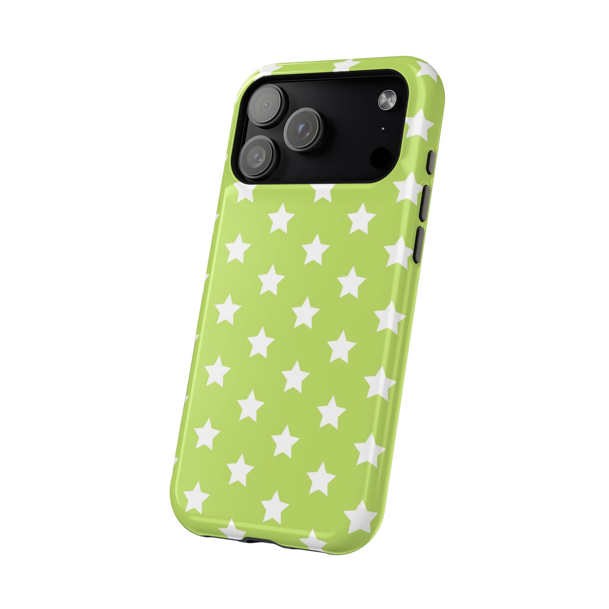 Green Stars MagSafe Tough iPhone Case