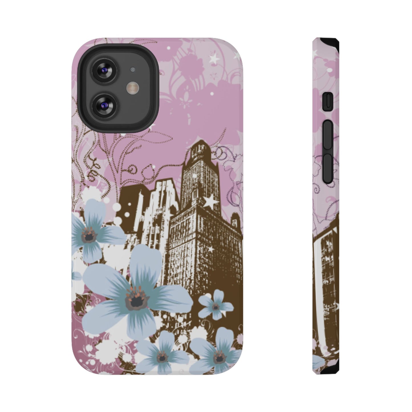 Purple City Tough iPhone Case