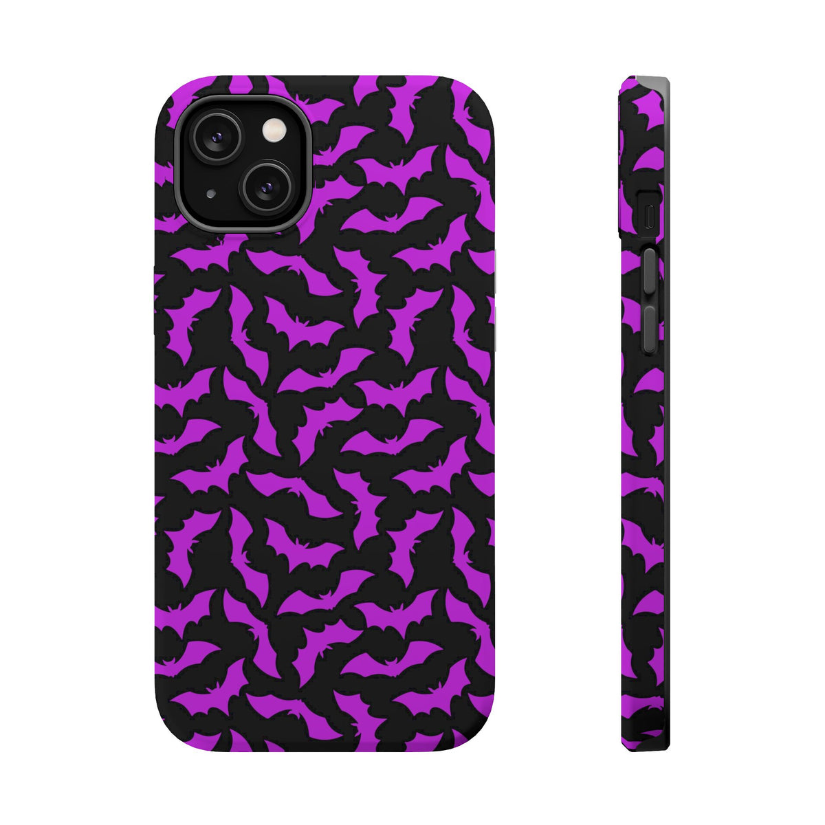 Purple Bats MagSafe Tough iPhone Case