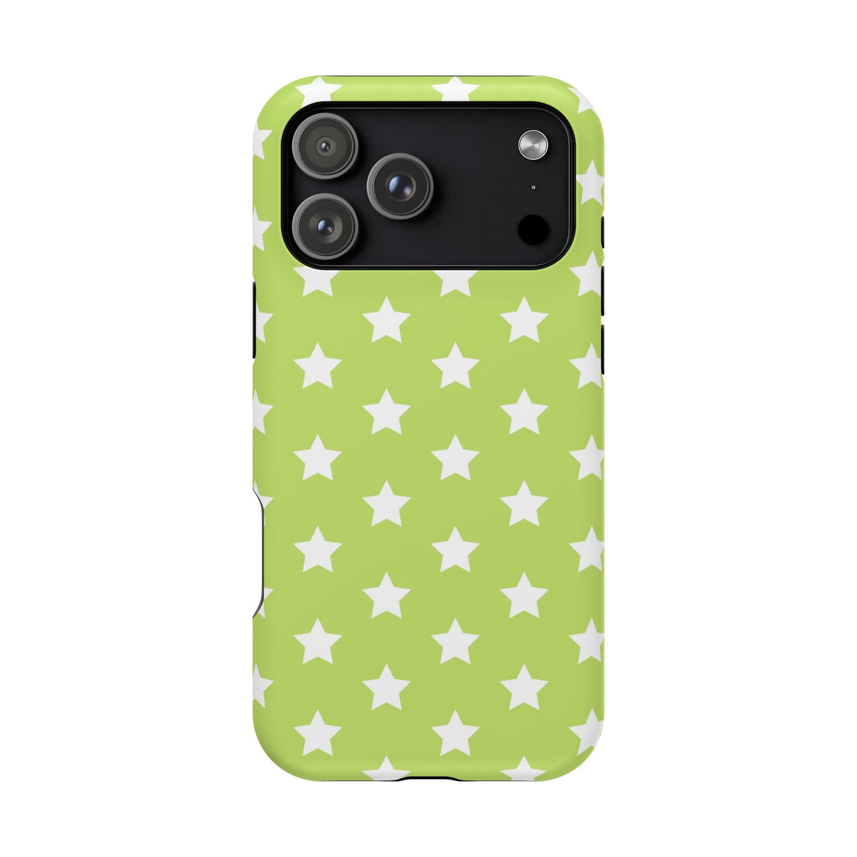 Green Stars MagSafe Tough iPhone Case