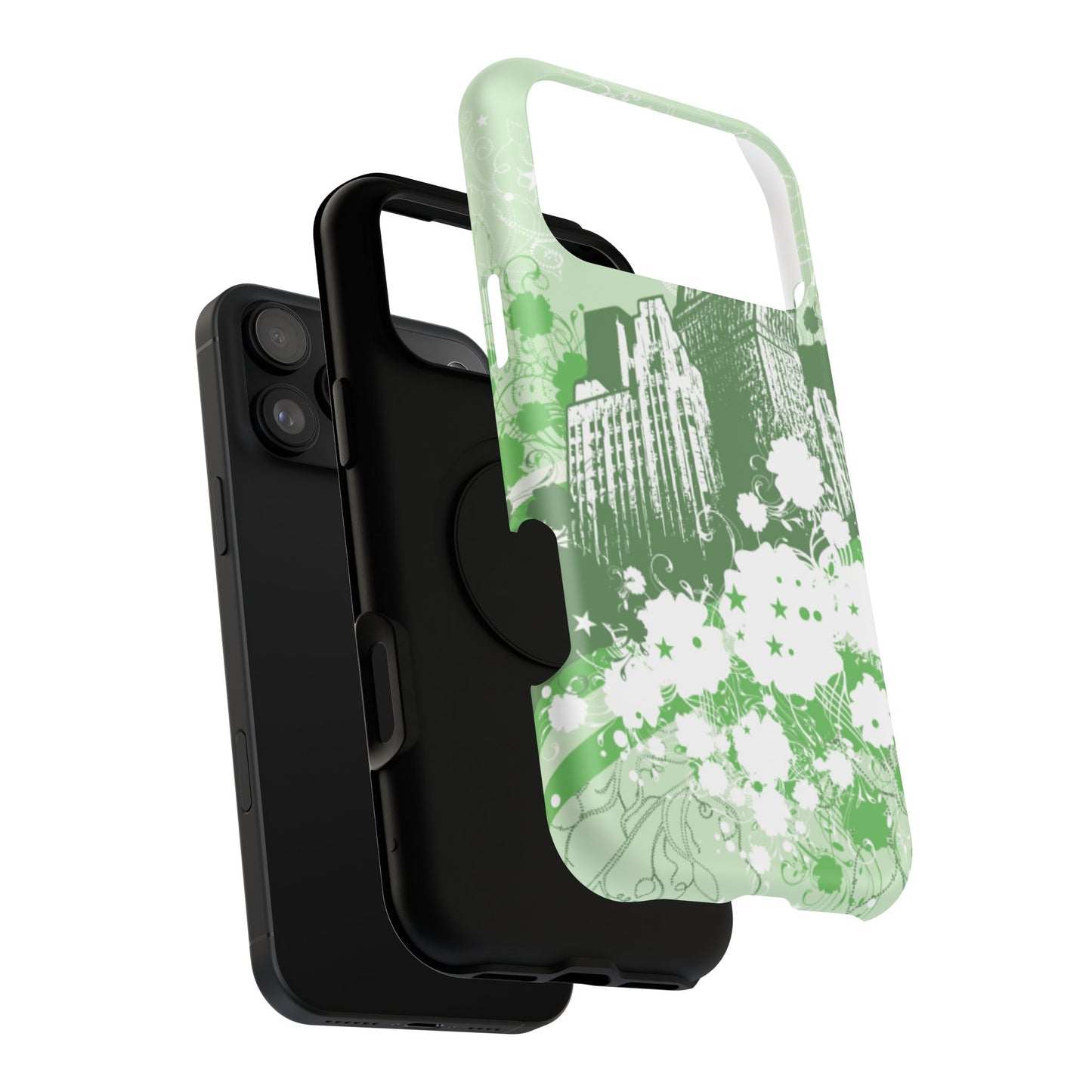 Green City Tough iPhone Case