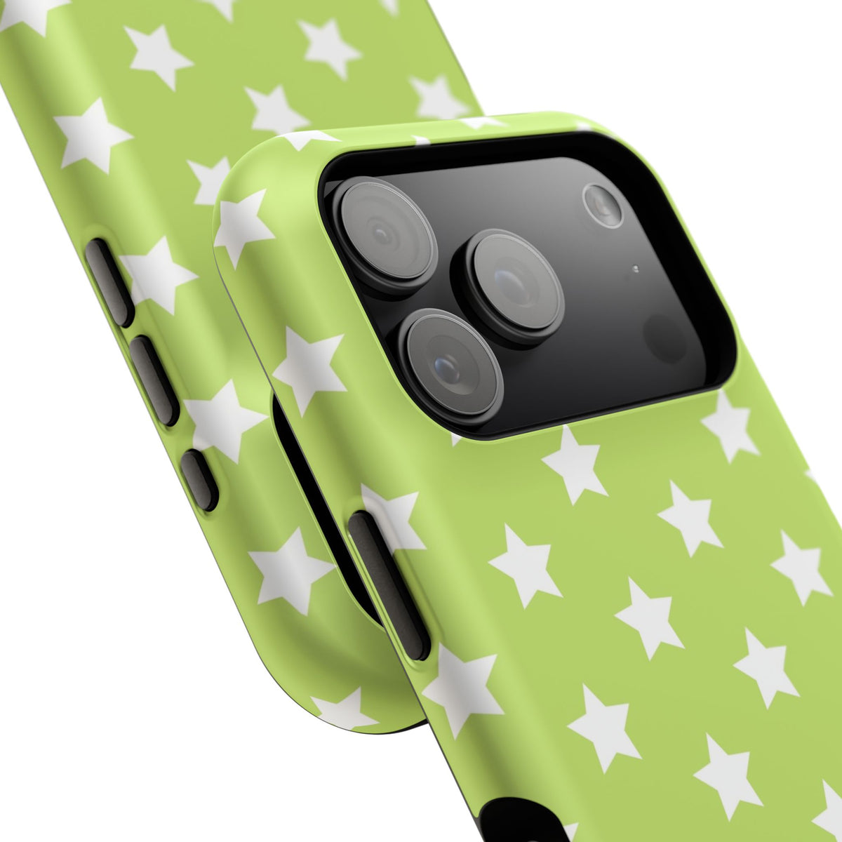 Green Stars MagSafe Tough iPhone Case