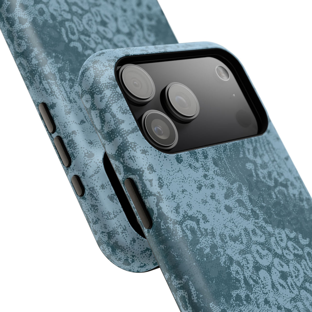 Blue Leopard MagSafe Tough iPhone Case