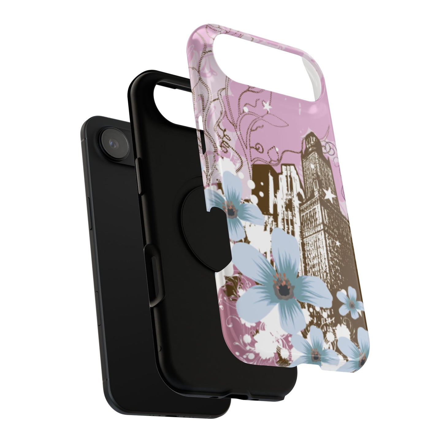 Purple City Tough iPhone Case
