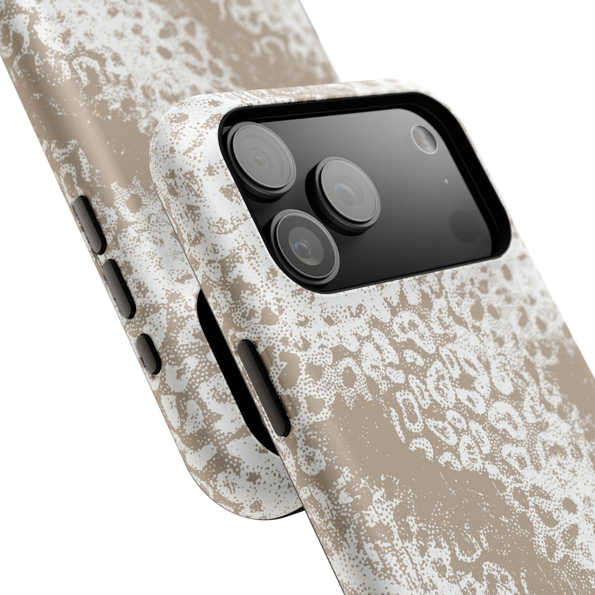 White Leopard MagSafe Tough iPhone Case