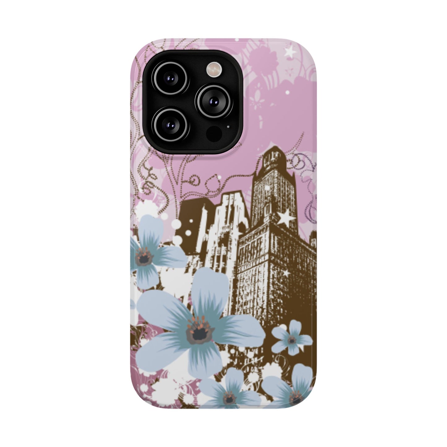 Purple City Tough iPhone Case