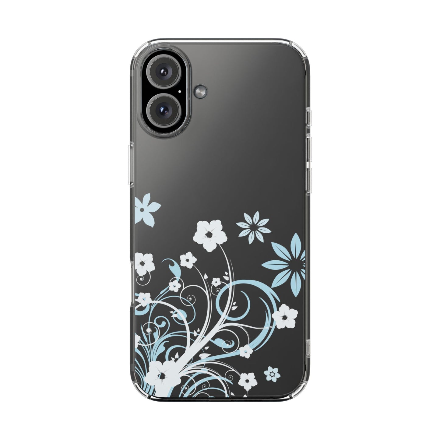 Blue Haze Clear Phone Case