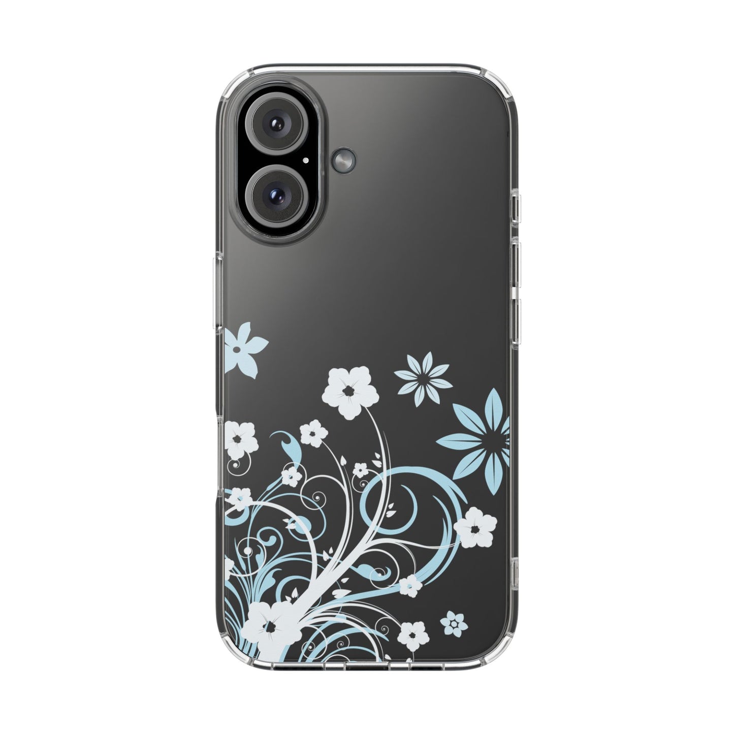 Blue Haze Clear Phone Case