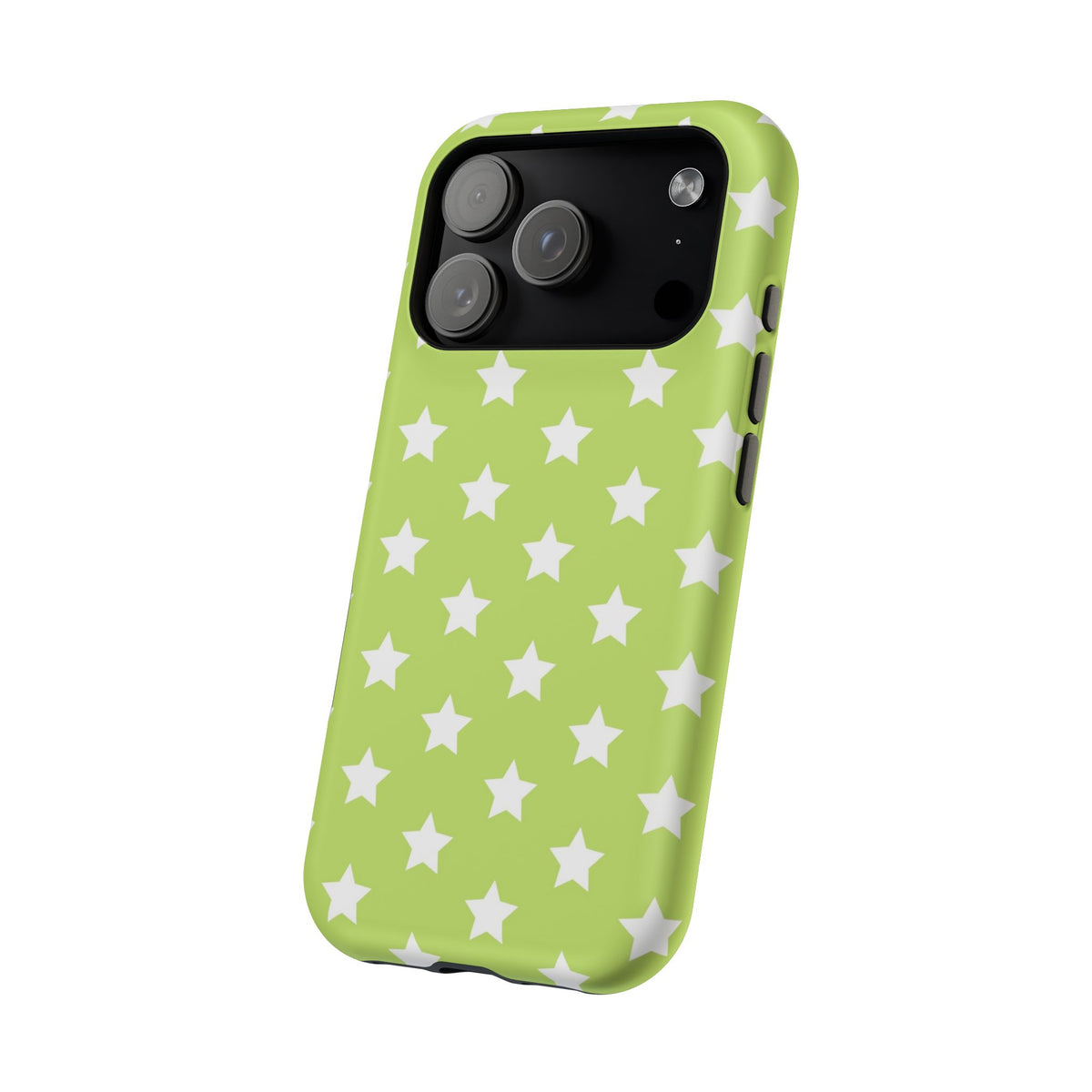 Green Stars MagSafe Tough iPhone Case