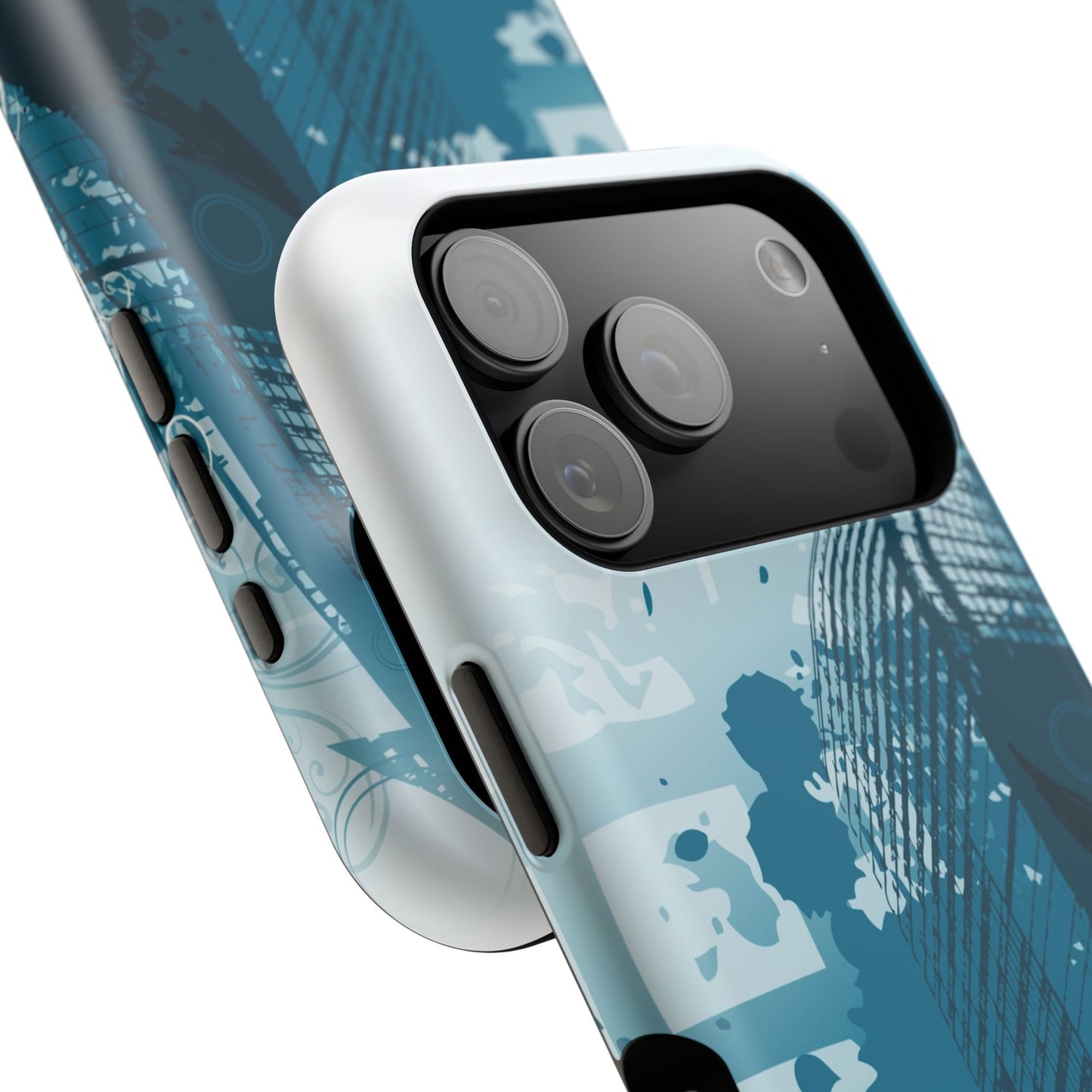 City Blue Tough iPhone Case