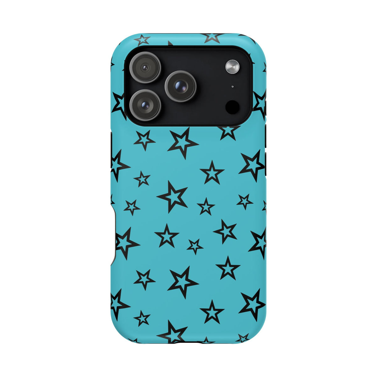 Turquoise Stars MagSafe Tough iPhone Case