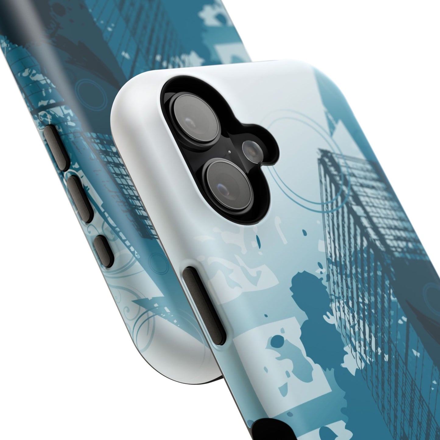 City Blue Tough iPhone Case