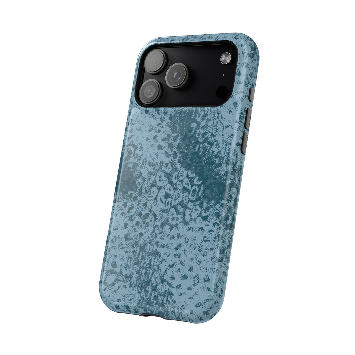 Blue Leopard MagSafe Tough iPhone Case