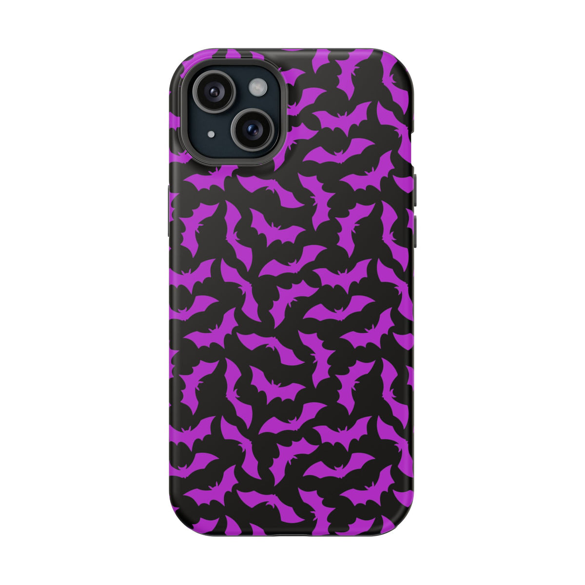 Purple Bats MagSafe Tough iPhone Case