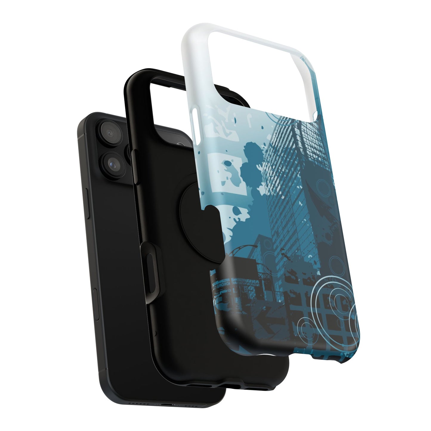 City Blue Tough iPhone Case