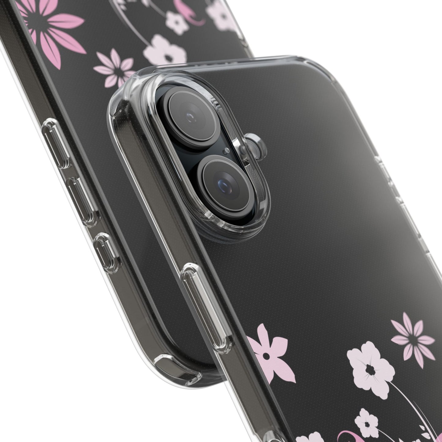 Rose Clear Phone Case