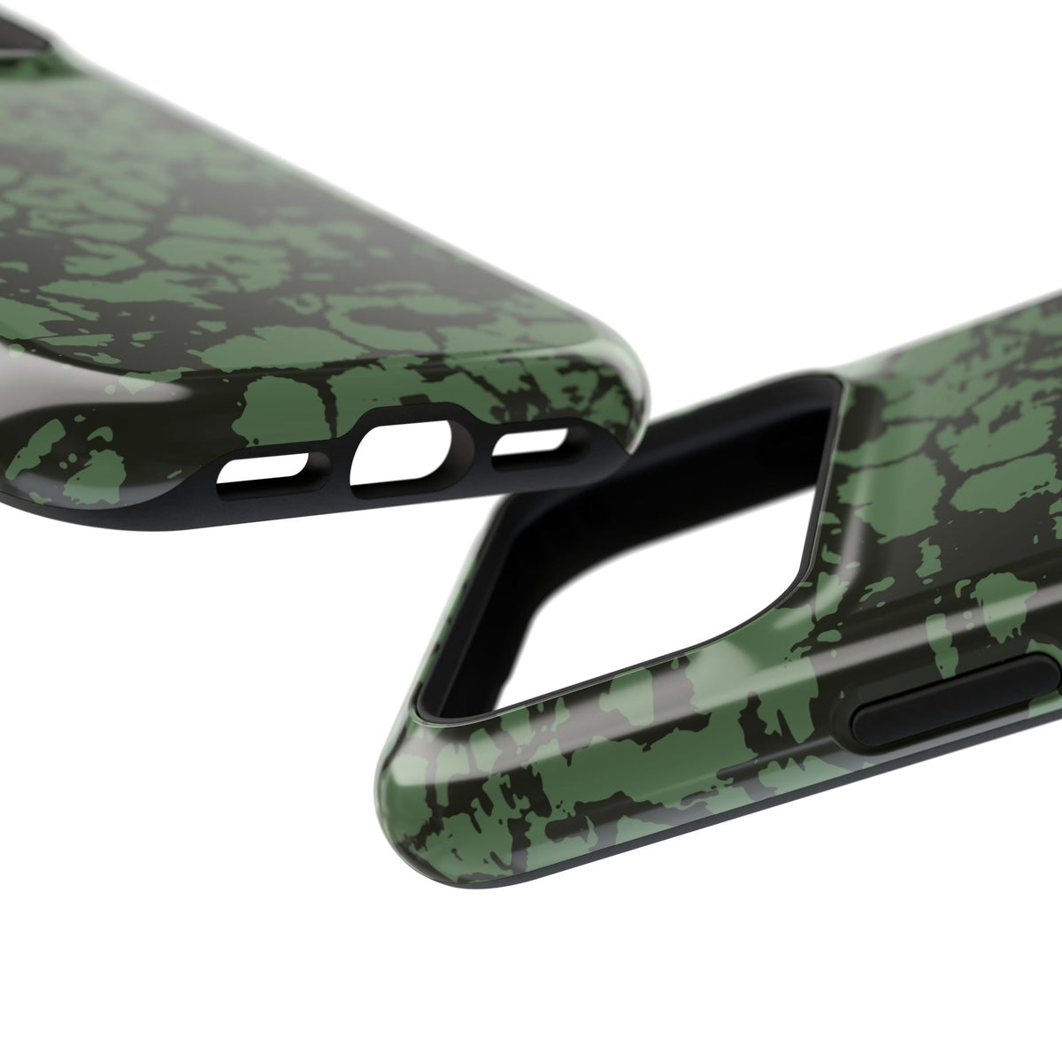 Faded Green Giraffe MagSafe Tough iPhone Case