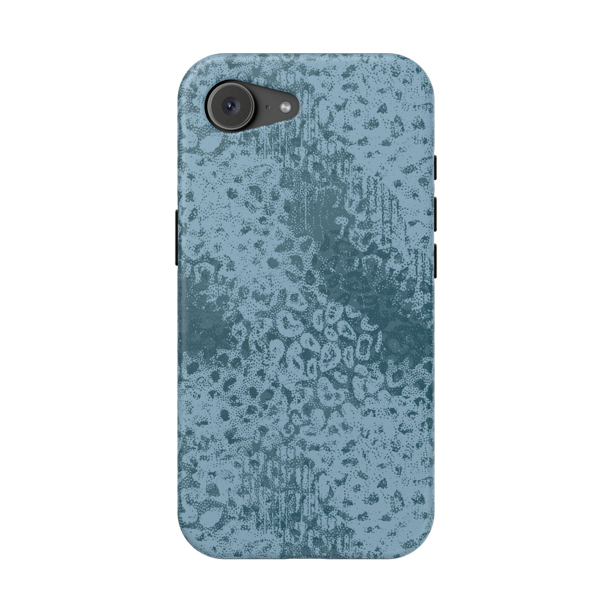 Blue Leopard MagSafe Tough iPhone Case