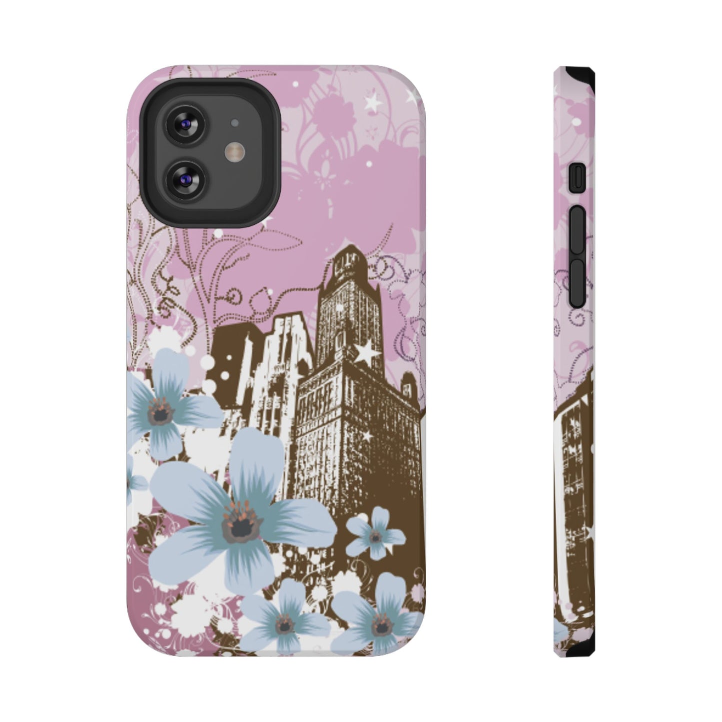 Purple City Tough iPhone Case