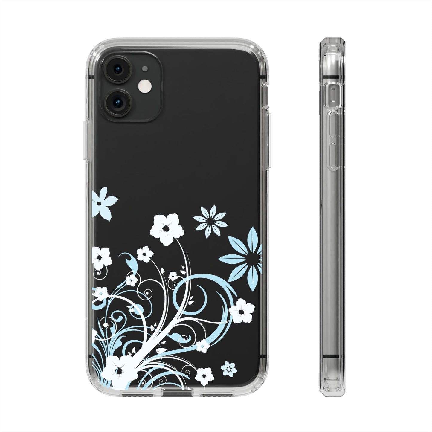 Blue Haze Clear Phone Case