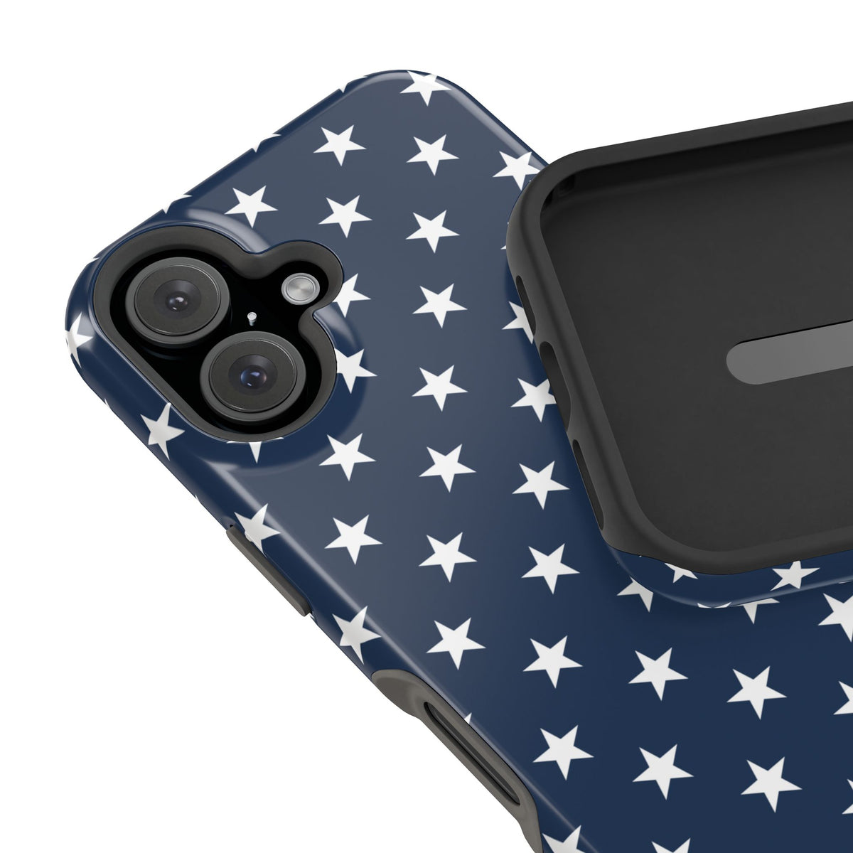 Deep Blue Stars MagSafe Tough iPhone Case