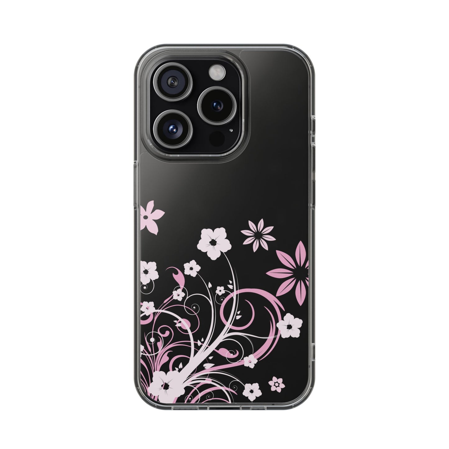 Rose Clear Phone Case
