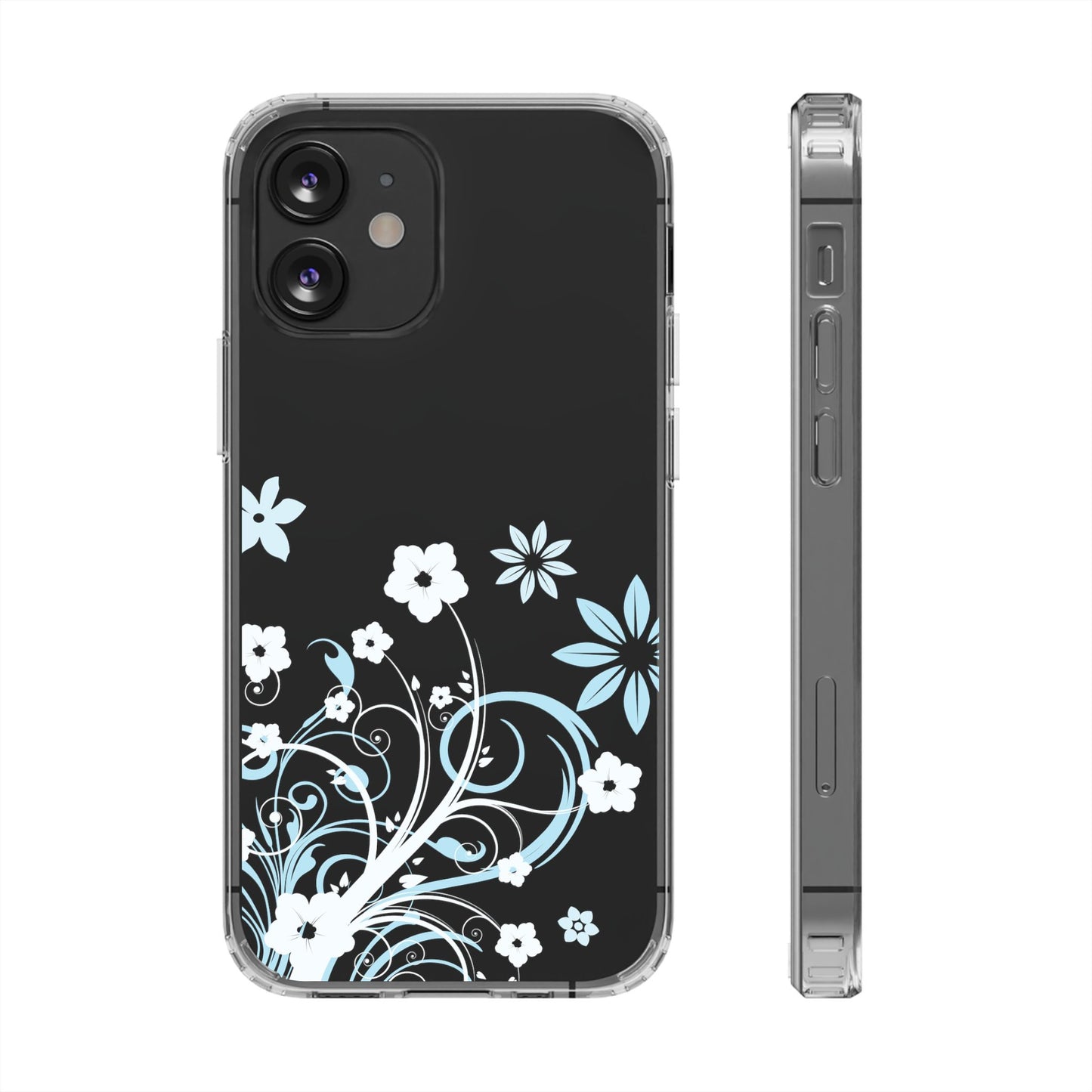 Blue Haze Clear Phone Case
