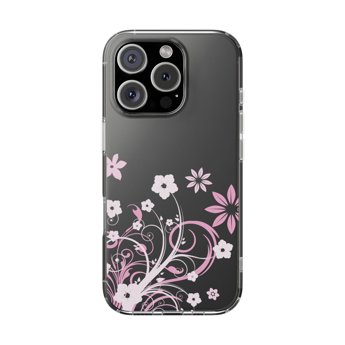 Rose Clear Phone Case