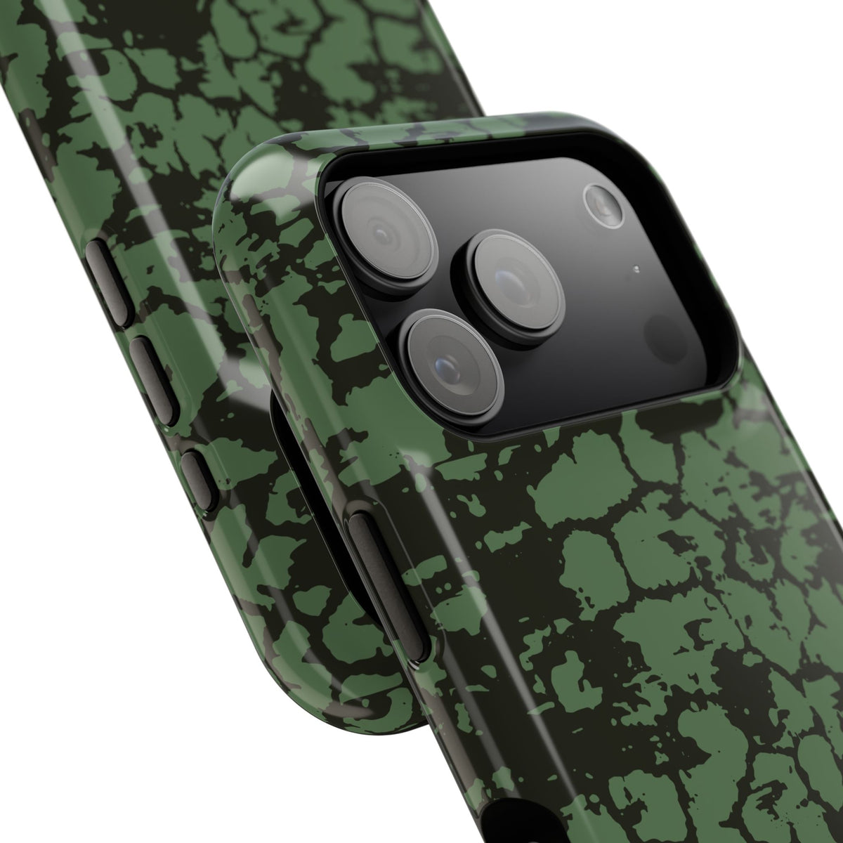 Faded Green Giraffe MagSafe Tough iPhone Case