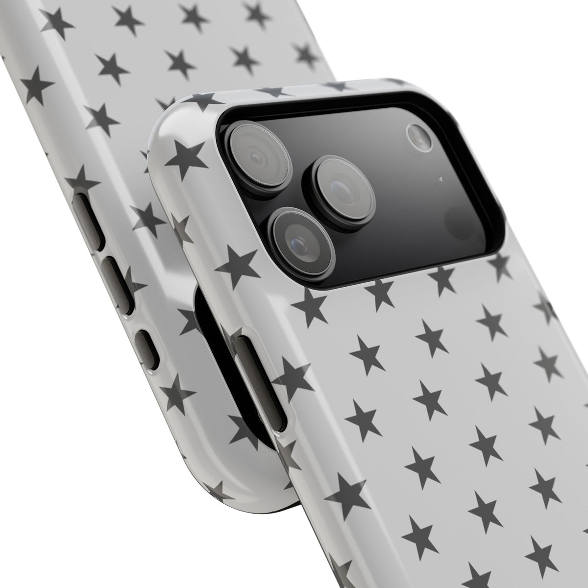 Grey Stars MagSafe Tough iPhone Case