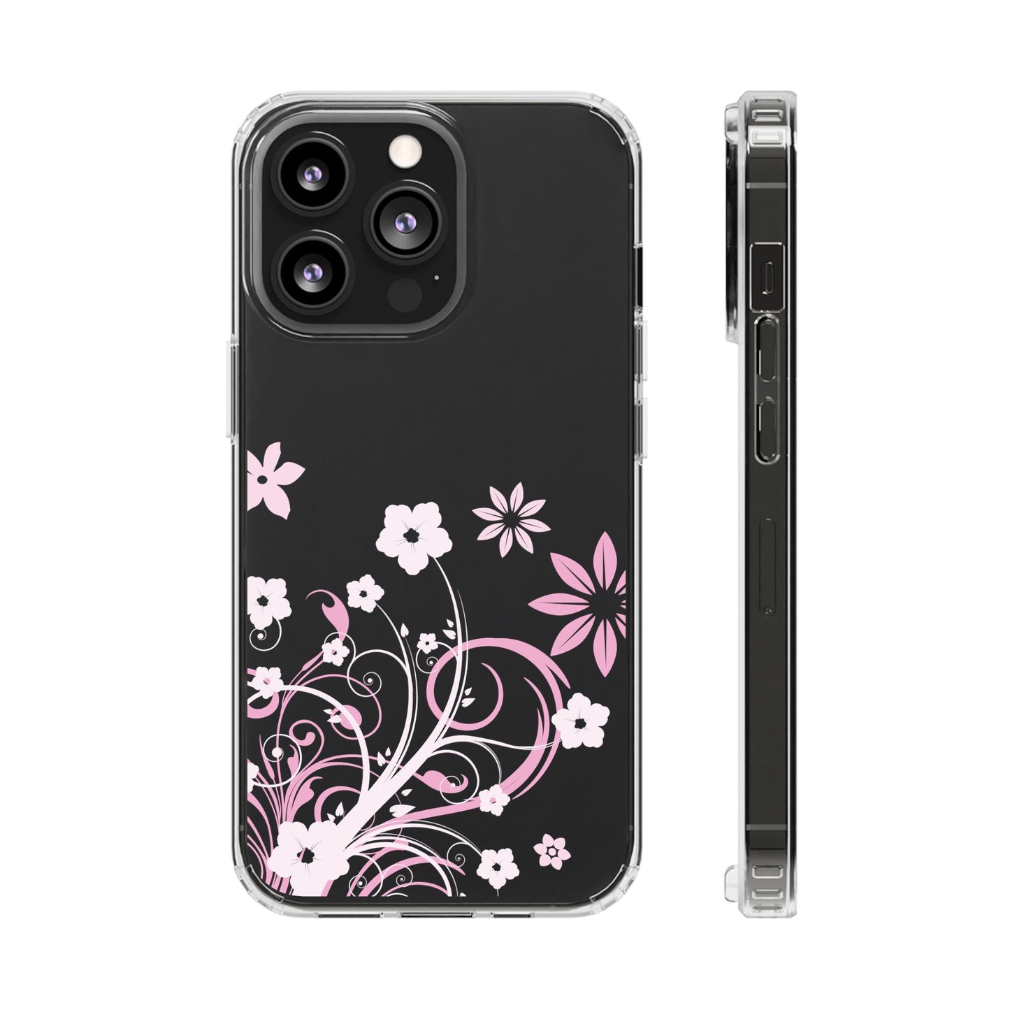Rose Clear Phone Case