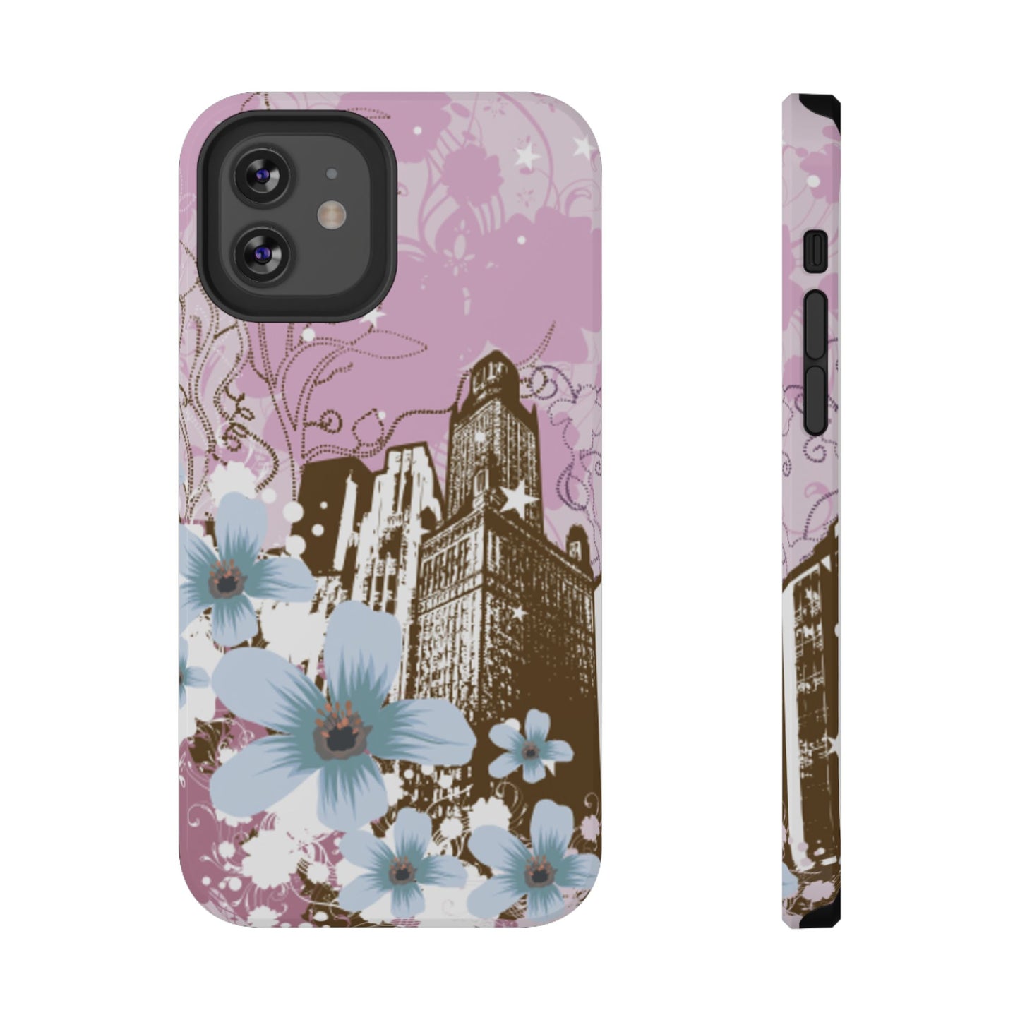 Purple City Tough iPhone Case
