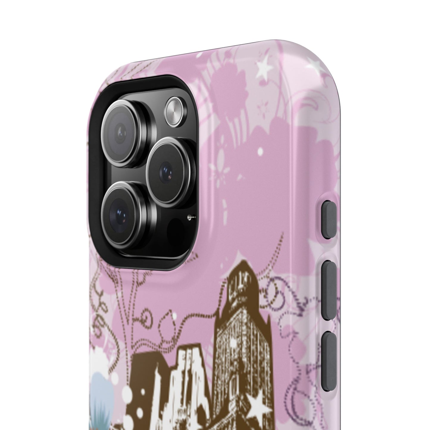 Purple City Tough iPhone Case