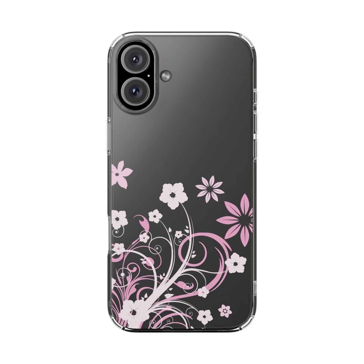 Rose Clear Phone Case