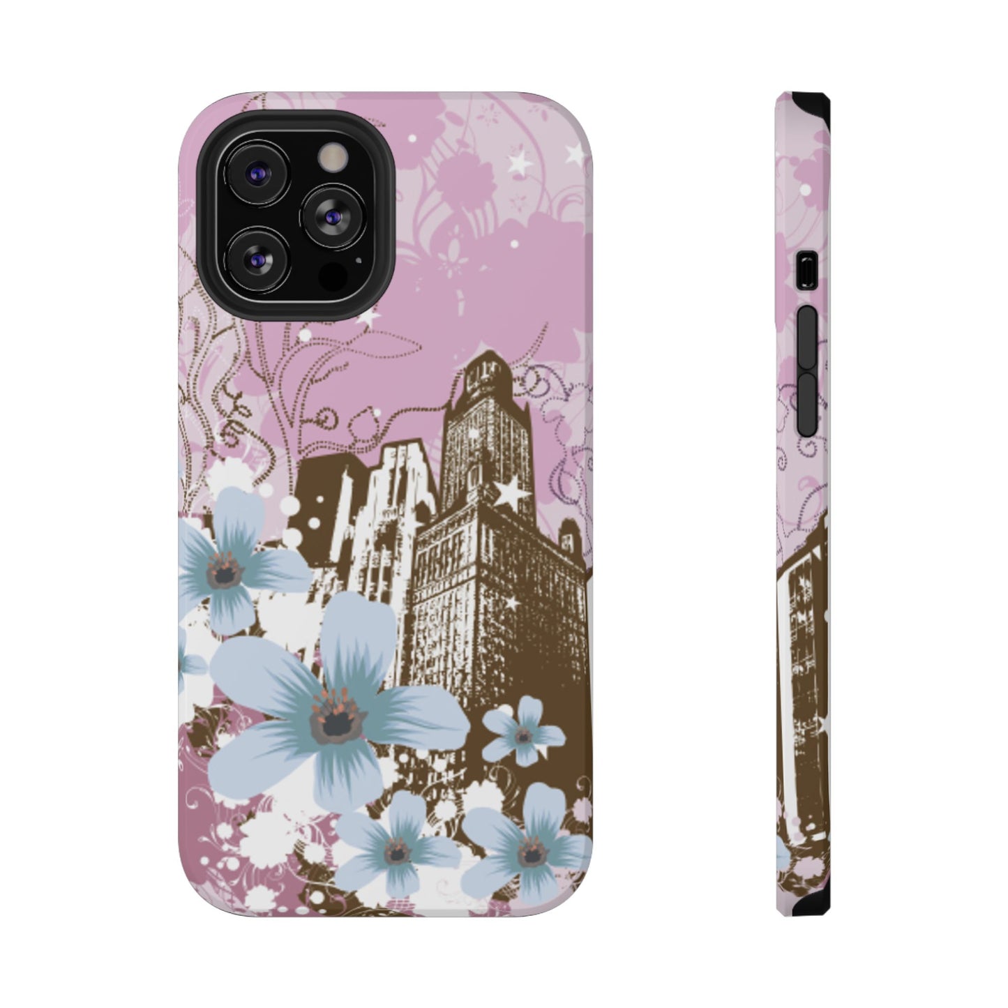 Purple City Tough iPhone Case