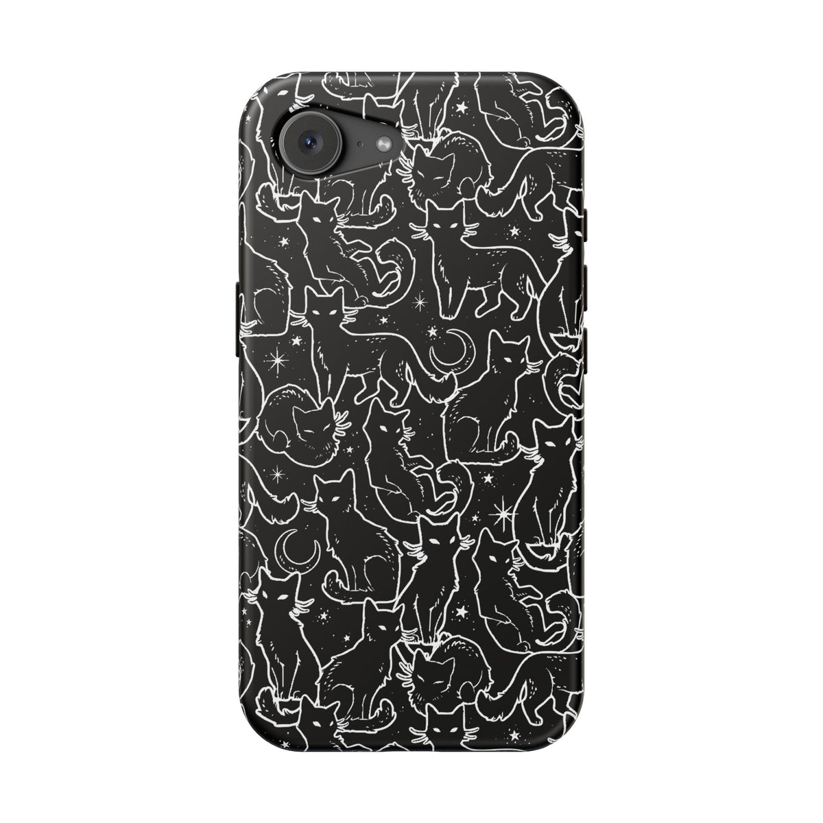 Black Cats MagSafe Tough iPhone Case