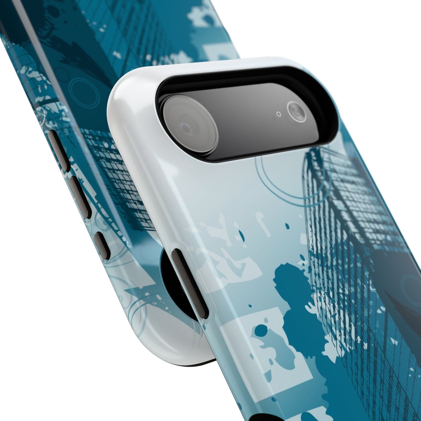 City Blue Tough iPhone Case
