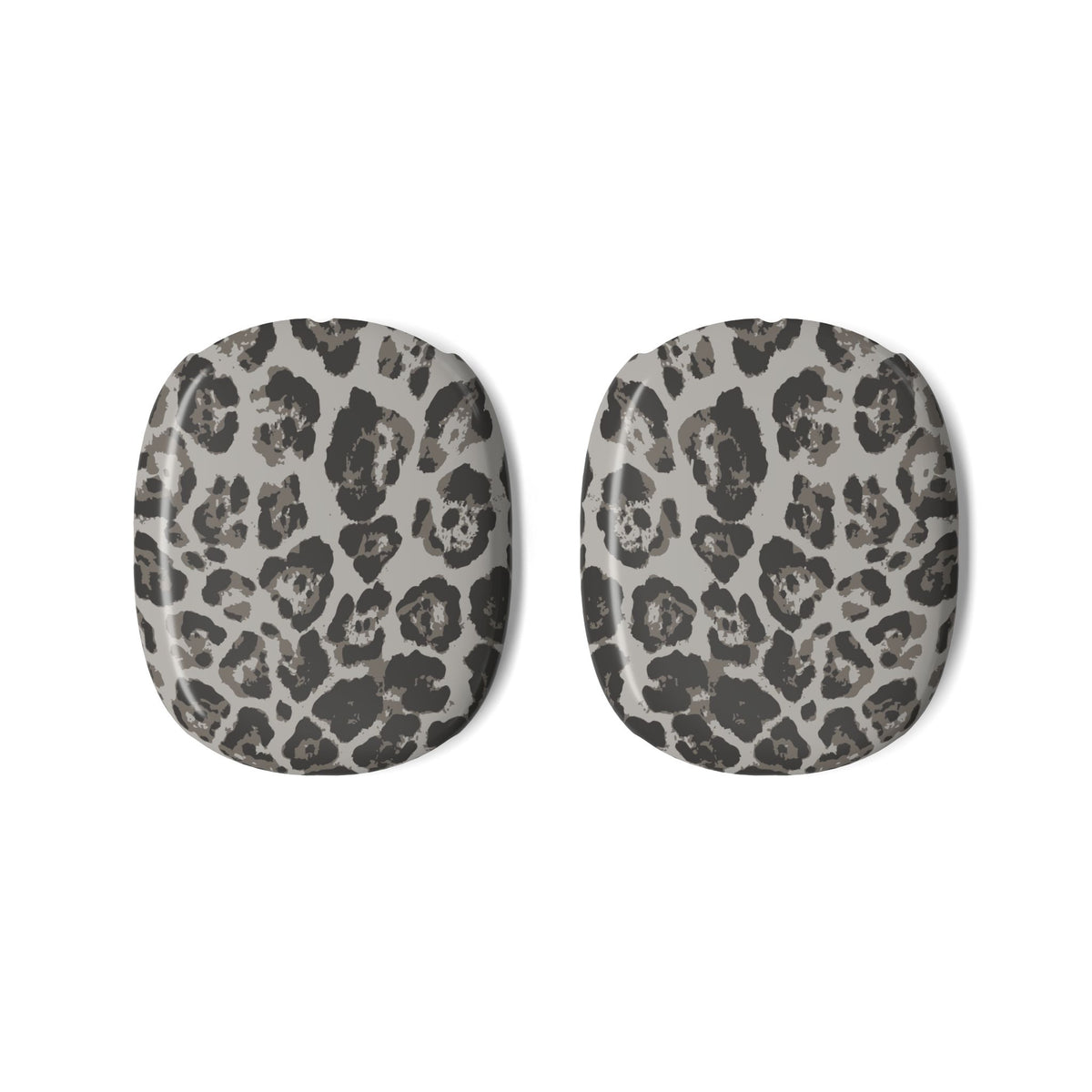 Grey Leopard AirPods Max Shell Case
